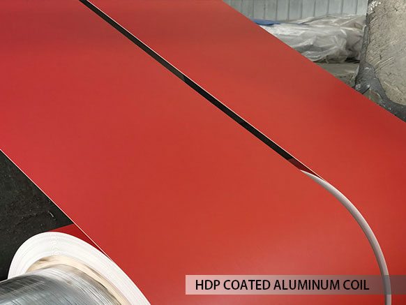HDP coated aluminum coil