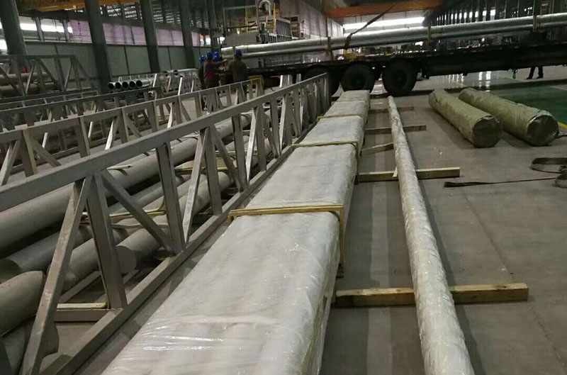 aluminum bus pipe in factory