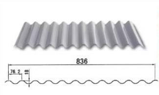 curved corrugated sheets 1