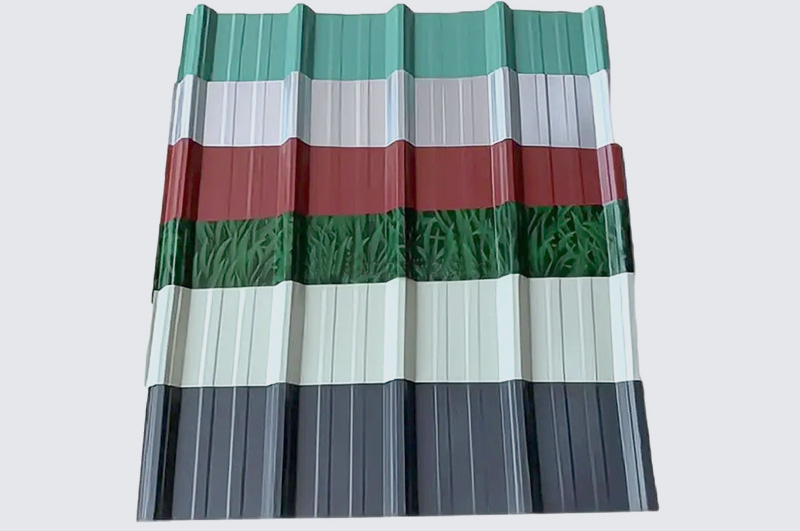 Corrugated sheets colors