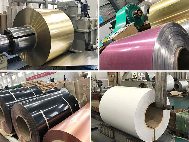 color coated aluminum coil