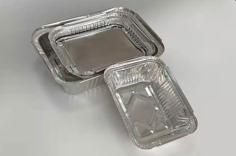 Disposable lunch box made of 5052 aluminum foil